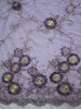 Embroidery Tulle Fabric Of High Quality For Evening Dress
