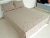 Embroidery bed cover