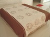 Embroidery circle bed cover
