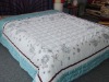 Embroidery comforter bedding set