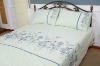 Embroidery duvet cover