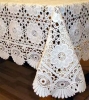 Embroidery lace table cloth