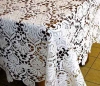 Embroidery lace table cloth