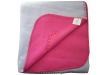 Embroidery polar fleece blanket