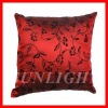 Embroidery sofa cushion cotton filled pillow