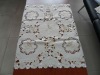 Embroidery tablecloth polyester table cover