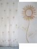 Embroidery  voile   curtain