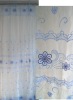 Embroidery  voile   curtain