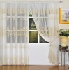 Embroidery voile curtain