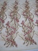 Embroidery wedding tulle fabric