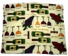 England style print kitchen towels