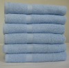 Essential Bath Towels in 27 X 52 Lilac / Light Blue
