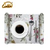 Europe royal style flower jacquard dish placemat