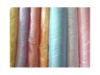 Excellent colorful organza fabric