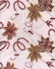 Excellent embroidery organza fabric