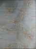 Excellent printed organza fabric