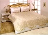 Exotic Luxury 4pcs Silk Satain Jacquard Sheet Set