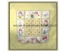 FABRIC "BABY ANGEL" QUILTED CRIB COVER KIT