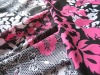 FDY printing knitting fabric/ polyester spandex printing knitting fabric