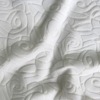 FLOCK ON FLOCK FABRIC