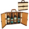 FOUR bottle wine case