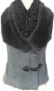 FUR COAT  sheepskin  leather for ladies