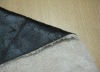 Fake sherpa suede bonding fabric