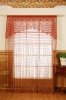 Fancy 100% polyester Warp Knitting  Curtain