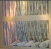 Fancy 100% polyester jacquard window curtain