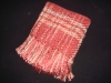 Fancy yarn dyed throw