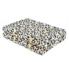 Fashion Black Leopard-Print Coral Fleece Soft Quilts