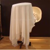Fashion & Elegant Beige Decorative Silk Throw