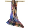 Fashion & Elegant Classic Silk Jaquard Throw