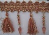Fashion Hi-quality Curtain tassel fringe lace
