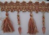 Fashion Hi-quality Curtain tassel fringe lace