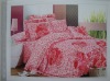 Fashion and hot sell 100% cotton bed sheets set