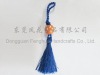 Fashion blue tassel fringe with jade