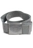 Fashion canvas belt with plain buckle