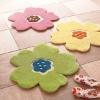 Fashion carpet acrylic bath mat set