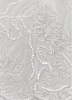 Fashion embroidered fabric with sequins on mesh for dress