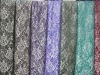 Fashion metallic lace fabric