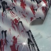 Fashion printed polyester spandex fabric