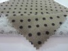 Fashion small dots print thick needle knitted fabric for coat