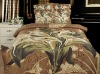 Fashion style 4 pcs reactive printed bed sheet set