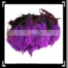 Fashionable!! 50pcs Home Decor Chicken Feathers Purple