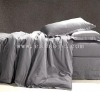 Fashionable Choice --4pcs Mulberry Silk Bedding Set Black