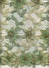 Fashionable water-soluble fabric spangle embroidery with handwork
