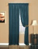 Faux Silk Luster Crushed Curtain Panel Pair