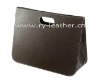 Faux leather magazine bag