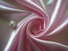 Faux silk spandex satin fabric